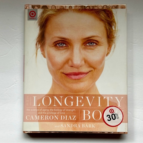 HARDCOVER Other - The Longevity Book by Cameron Diaz & Sandra Bark | SIGNED | Hardcover Book